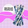 Wet Brush Headwrap Blue Tie Dye, 1 CT