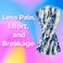 Wet Brush Headwrap Blue Tie Dye, 1 CT