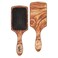 Wet Brush Paddle Hair Brush,Traditional Wood-Ultra-Soft IntelliFlexDetangling Bristles with AquaVentDesignForSpreading HairTreatmentsEvenly-Pain-Free Hair Brush For Women &amp; Men,Shine Traditional Wood