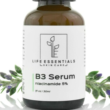 Niacinamide 5% Vitamin B3 Serum- 1 Fl. Oz.- Anti-Aging Face Cream That Tightens Pores, Reduces Acne Scars and Wrinkles, Boosts Collagen &amp; Repairs Skin - Niacinamide Serum For Face