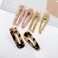 12 Pieces Acrylic Resin Marble Hair Clips Set, Decorative Pearls Hair Barrettes Sweet Decorative Bobby Pins Hairpin Headwear Hair Accessories Headwear for Women and Girls&hellip;
