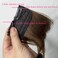 2pcs 100% Human Hair Short Thick Hairpieces Adding Extra Hair Volume Clip in Hair Extensions Brazilian Virgin Hair Topper for Thinning Hair Women and Men 2 packs Lot (8 inch, Brown)