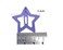 HLLMX 20 PCS Barrettes For Girls, Women, Toddlers Kids Colorful Hair Barrette Cute Lovely Metal Hair Snap Clips Fashion Stars Barrettes