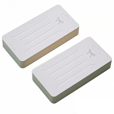 100PCS Hair Clip Bow Display Cards Rectangular Clip Collecting Cardboard Kraft Paper Hair Bow Holder Cards for Hair Accessories Displaying Organizing Packaging 2.56 * 5.12Inch