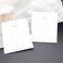 200 Pcs Kraft Paper Hair Clip Display Cards Hair Barrettes Display Holder Jewelry Hair Bow Holder Cards 6.3X7.3cm for Hair Accessories Displaying Organizing Packaging