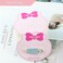 200Pcs Hair Clip Display Cards Pink Hair Bow Holder Cards Hair Barrettes Jewelry Display Holder for Hair Accessories Display and Organizing 9.5 * 8cm