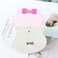 200Pcs Hair Clip Display Cards Pink Hair Bow Holder Cards Hair Barrettes Jewelry Display Holder for Hair Accessories Display and Organizing 9.5 * 8cm