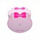 200Pcs Hair Clip Display Cards Pink Hair Bow Holder Cards Hair Barrettes Jewelry Display Holder for Hair Accessories Display and Organizing 9.5 * 8cm