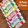 AZEN 50 Pack Lip Balm, Natural Lip Balm Bulk, Lip Care Product, Moisturizing Lip Balm for dry cracked lips