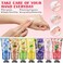 7 Pack Hand Cream Gifts Set For Women,Hand Lotion Travel Size in Bulk for Dry Cracked Hands,Mini Hand Lotion for Stocking Stuffers Christmas Gifts,Mothers Day Gifts and Baby Shower Party Favors