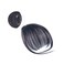 Minkissy Piece clip on bangs black Hair Bun fringe clip in bangs Fake Hair salt and pepper bangs hair clip bangs hair clip extension black bangs clip in Faux Bangs ponytail women's cosplay