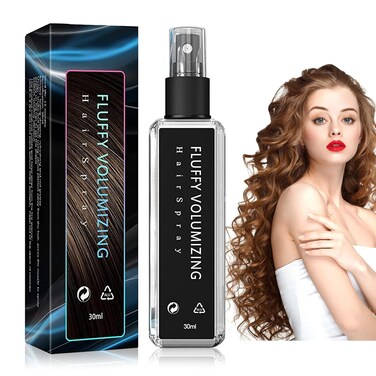 100ml Fluffy Volumizing Hair Spray, Extra-Volume Magic Spray, Instant Volumizing with Non-Greasy &amp; Non-Sticky, Long-lasting Bright, Suitable For All Hairstyles