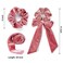 6 Pack Hair Scrunchies - Bowknot Velvet Elastics Hair Bands Scrunchy Hair Rope Ties Hair Bow Ponytail Holder Accessories for Women Girls
