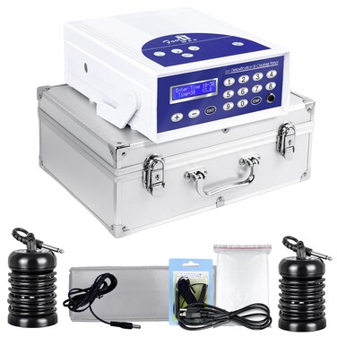 Ionic Foot Bath Detox Machine, Professional Ion Cleanse Ionic Detox Foot Bath Spa Machine with LED Display, Far Infrared Belt