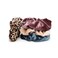 Ivyu Velvet Zipper Pocket Scrunchies - 6 Count (Purple)