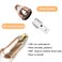 Eyebrow Hair Remover Replacement Heads: Compatible with Finishing Touch Flawless Women Eyebrow Hair Remover Trimmer Blades Painless, with Cleaning Brush, As Seen On TV 18K Gold-Plated Gold 6 Count