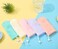 5Pcs Exfoliating Mesh Soap Pouch Bubble Foam Net Bag for Shower Saver Pouch Drawstring Foaming Net Soap Bag for Body Facial Cleaning Tool, 5 Colors Used Repeatedly, Cleansers, Facial Cleansing Bars