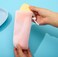 5Pcs Exfoliating Mesh Soap Pouch Bubble Foam Net Bag for Shower Saver Pouch Drawstring Foaming Net Soap Bag for Body Facial Cleaning Tool, 5 Colors Used Repeatedly, Cleansers, Facial Cleansing Bars