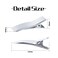 Alligator Hair Clips,100pcs Silver Hair Bow Clips Metal Duckbill Hairpins Hair Clip for Women and Girls Hair Styling Tool DIY Accessories,3.5cm