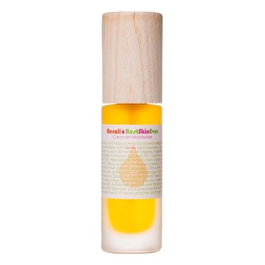LIVING LIBATIONS - Organic Best Skin Ever All-In-One Facial Cleanser, Exfoliator + Moisturizer   Natural, Wildcrafted, Vegan Clean Beauty (Neroli, 1 fl oz   30 ml)