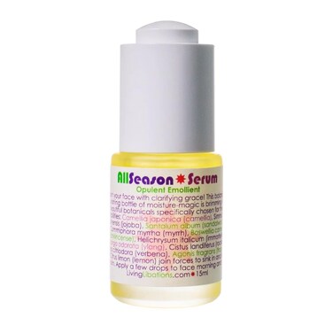 Living Libations - Organic All Season Serum   Natural, Wildcrafted Clean Beauty (.5 oz   15 ml)