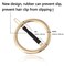 2 Pcs Minimalist Hair Clip for Women and Girls, Newly designed Hollow Hoop Round Circle Geometric Metal Hair Clip Bobby Pin Ponytail Holder Hair Accessories(Gold &amp; Silver)