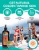 Caribbean Breeze SPF 8 Dark Tanning Oil Intensifier, Tanning Accelerator Outdoor with Mango Lime Fragnance, Rich in Anti Oxidants, Beta-Carotene, and Pomegranate Extracts, 8.5 oz (250 ml)