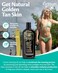 Caribbean Breeze Golden Carrot Sun Tanning Accelerator Lotion, Natural Tanning Lotion with Pomegranate Aloe Extracts, Rich in Oxidants, Moisturizes the Skin, and Anti-Aging Properties, 8.5 oz (250 ml)