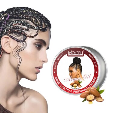 Argan Oil Morocco Hair Wax Long-Lasting Styling Aluminum Can Hair Cream Wax 24 Hour Hold with Moisture Unisex Hair Gel,Edge Wax