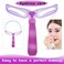 Eyebrow Stencil, Eyebrow Shaper Kit,8 Styles Reusable Eyebrow Template Positioning Tool, The Wide is 5.2 Inch, Length is 4Inch, with Handle and Strap, Eyebrow Razor, 1 Coffee Eyebrow Pen