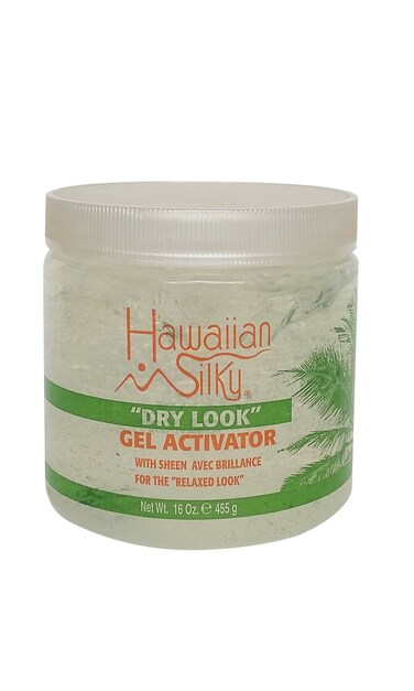 Hawaiian Silky Hawaiian 10011 Silky dry look gel activator 16 fluid ounce, Gray, 16 Fl Ounce