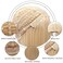 Blonde Wig Straight Hair Colorful Shawl Long Hair Split Women's Synthetic Girl Wig Middle Part Suitable for Daily Party Role Play Heat Resistant Natural 14&rsquo;&rsquo; Lengthening Fashion