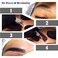 Eyebrow Microblading kit, Atomus Eyebrow Micro Needling Pen Set with Pigment Ink Cups Holder 14pin Blades Plastic Wraps Practice Skin Pencil for Eyebrow Tattoo Permanent Makeup (#02)