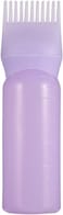 Purple Root Comb Applicator Bottle,Dyeing Shampoo Bottle Oil Comb Hair Dye Bottle Applicator Tools,Hair Dye Bottle Applicator Brush Hair Color Applicator Bottles