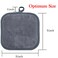 Makeup Remover Cloths for Face, Eye, Lips - Reusable Makeup Remover Pads Soft Microfiber Facial Cleansing Cloths 5 x 5 inch 6 Pack (Gray)