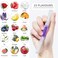 15pcs Cuticle Oil Pens Gel,Nail Oil Pen Nail Nourishment Polish for Nails Moist and Treatment,10Kinds of Fruity Smell Cuticle Revitalizer Oil Pen with Soft Brush,Nail Oil Manicure Repair The Cuticle