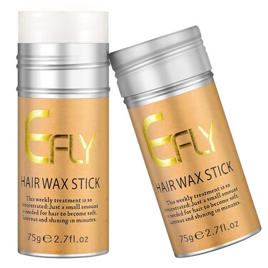 EFLY Wax Stick for Hair Wigs - Non-greasy Styling Pomade for Fly Away Edge Frizz Control (Pack of 2)