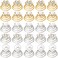 OIIKI 25PCS Rhinestone Pearl Spirals Hair Clips, Sparkle Crystal Flower Pearl Coil Hair Jewelry Clips, Hair Decorative Accessories for Bridal, Bridesmaid Flower Wedding Party Prom (5 Styles)