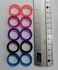 10X Barber Hair Shears Scissors Finger Rings Grips Inserts 5 sets SIZE SMALL