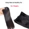 Last 5 Years Raw Natural Light Yaki Relaxed Straight Clip In Lift 613 Real One Donor Straight Virgin Human Hair Extensions Clip Ins Weft Extension For Black Women (yaki 16in, Natural Black)