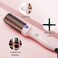 K&amp;K 1.25 Inch Heated Curling Brush with Ceramic Tourmaline Ionic Technology - Volumizing Hot Brush for Root Volume &amp; Loose Curls