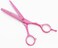 ROCOCO Professional 5.5 inch Pink Salon Hair Cutting Scissors and Hair Thinning Shears with Razor for Female Hairdresser(Pink)