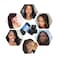 Brazilian Wool Hair Acrylic Yarn 100% for African Crochet Braid/Box Braids/Jumbo Braiding/Senegalese Twist/Faux Locs/Twist Wraps Synthetic Fiber Hair Extensions Natural Black Color