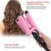 3 Barrel Curling Iron, Beach Waver, Tourmaline Ceramic Shaft, 4 Sizes: 22mm, 25mm, 28mm, 32mm