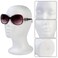 BALABALA 3 Pcs Foam Wig Head, Female Styrofoam Mannequin Hairpieces Stand Holder Cosmetics Model Head Wig Display for Style, Model, Display Hair, Hats, Hairpieces, Mask , Salon and Travel