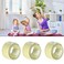 Magic Hair Bun Makers 3 Pcs, LHAAAYF Professional Ballet Bun Shaper Tool - Perfect Donut Bun for Kids and Ballerinas, Easy to Use, Blonde