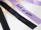 Olivia 2PCS Silky Satin Hair Bows Hair Clip SPILL UR GUTS Purple Black Summer Hair Ribbon Holder Accessories for Women Girls