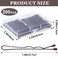 200Pcs 1.46 Inch Mini Brown Hair Bobby Pins, Compact Wavy Hair Pins for All Hair Styles, Women, Girls