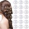 30PCS Mini Pearl Hair Clips for Women, White Pearl Hair Pins, Cute Hair Barrettes, Elegant Pearl Hair Decorations for Girls, Brides for Daily Use, Parties, Wedding