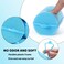 Jumbo Foam Sponge Hair Roller Soft Sleeping rollers Curvy Wavy Hairstyle Curling Hair Styling Tools 24 Pieces Use For Long Hair Short Hair Ladies And Children 2"X2.75"(blue)